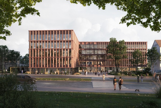 Neubau KVV Kassel | Vorgefertigter Holzhybridbau in Perfektion